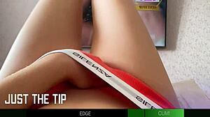 babe's tryin super hard not to cum in this clit jerkin pov challenge game 😩💦🔥