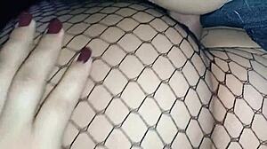 Colombian Big Ass Latina Bride Teases Fat Tits for Rough Anal Pounding