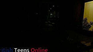 you spot your curvy neighbour fingering her fat ass to a shaking orgasm next door