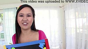 Carmina Kai 19 Yo Asian Cutie Tries Huge Cock Pov First Time