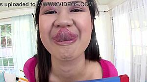 Carmina Kai 19 Yo Asian Cutie Tries Huge Cock Pov First Time