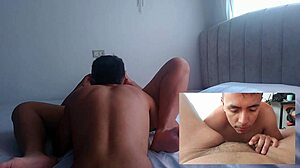latina squirts pussy juices in man's mouth