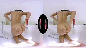 fuck my ebony pussy hard you fool in this shower ride...