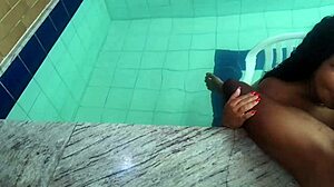 bbw brazilian slut sits on monster cock till creamy mouth fill