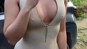 hot asian babe pulled over barebacks rio cop deep in woods