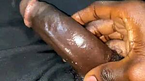 imagine this hung teen covered in massive cumload after rough bbc fingering?