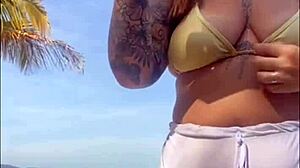 I Didn't Notice These Shorts Marking My Big Pussy