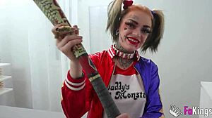 lady medusa's nasty harley quinn hunts your monster cock outdoors quickie?