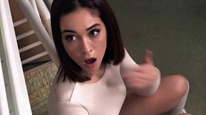 Bubble Butt Katrina Moreno Rides BBC Roommate Hard!