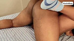 Ebony babe's big clit pussy drips in extreme creampie orgasm compilation