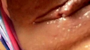 naughty colombian babe spreads ass cheeks masturbating wet pussy on bed