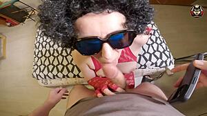 i seduce him to cum all over hairy pussy