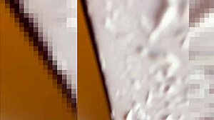 Spying on horny stepmom i jerk off on her back without her knowing 🍑🔥 big ass milf masturbation