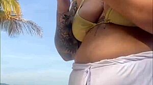 I Didn't Notice These Shorts Marking My Big Pussy