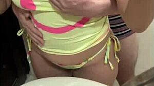 Husband's Friend Enters Bathroom Unexpectedly