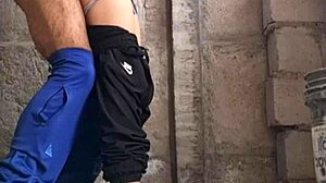 Hermanastra Sneaks Out for Secret Outdoor Fuck with Cute Latina!