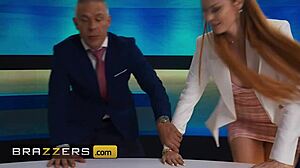 Does Elly Clutch's big ass face fuck and lick make co-anchors beg for more?