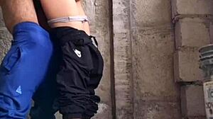 Hermanastra Sneaks Out for Secret Outdoor Fuck with Cute Latina!