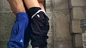 Hermanastra Sneaks Out for Secret Outdoor Fuck with Cute Latina!