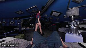 Horny Ellie Cosplay Parody First Blowjob Rides Monster Cock Moaning Wild HD VR