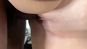 corno calls bbc bull to bareback pound hot asian wife's big ass pussy outdoors