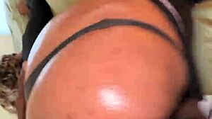 Str8Rich Pummels Hot Ebony Baddie's Dripping Tight Creamy Pussy Doggy Style!