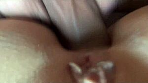 Austrian Teen's Tight Ass Pounded Hard Before Cumshot Covers Cheeks