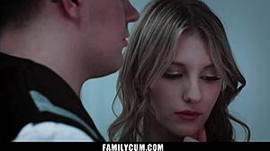 i can't believe my stepmom teaches us naughty threesome lessons with her big tits