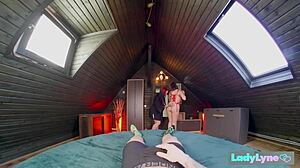 I feel so used when lady lyne and sabien demonia catch me in wrong room and fuck every hole like their toy