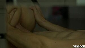 luna ruiz fingers pussy in mirror while riding cock to orgasm