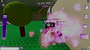 Teasing Encounters with Two Playful Girls in Roblox Adventure World