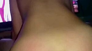 leaked cell vid: curvy latina neighbor submits to dirty anal pounding