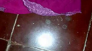 i spy on my mother in law's juicy panties again voyeuring her masturbation