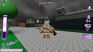 Teasing Encounters with Two Playful Girls in Roblox Adventure World