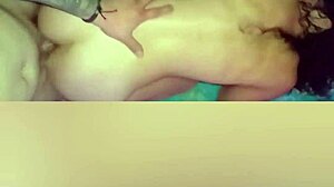 leaked cell vid: curvy latina neighbor submits to dirty anal pounding
