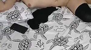 Hot step-cousin gets bent over deepthroated doggystyled first time