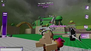 Teasing Encounters with Two Playful Girls in Roblox Adventure World