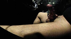 Street Whore Misscreamy Sucks Monster Cock Deep In Car Park No Condom Cumlick