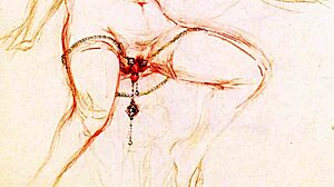 Retro Erotic Art Vintage Antique Scenes