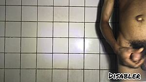 Monster Cock Pulsing in Intense Solo Jerk-Off Frenzy