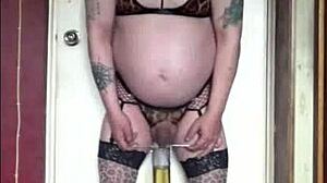 shy bisexual crossdresser swallows his load craving yours too