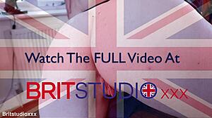 British Nurse Spitroasted and Cum Covered by Patients in Hospital Fetish