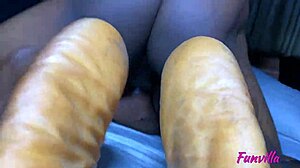 BbW Stripper Takes Hard Backshots