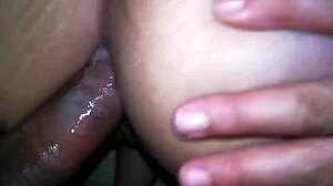colombian slut lets brother-in-law fill her ass with cum first time anal