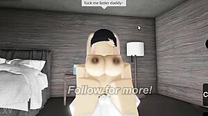 Whore Rides Monster Cock Cowgirl with Deepthroat Facial Cumshot Explosion!