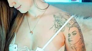 cute cosplay whore smiles on webcam