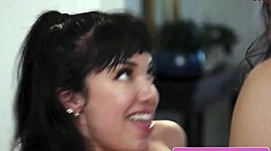 sinn sage and horny milf with big natural tits scissor wet cunts to intense lesbian orgasm