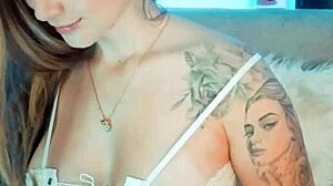 cute cosplay whore smiles on webcam