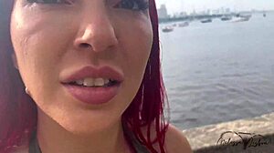stepmom slut flashes on street then i pound her tight pink asshole deep at home