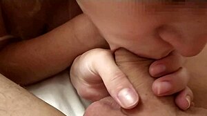 sexy dirty stella licks balls sucks cock rides to cum in mouth on set